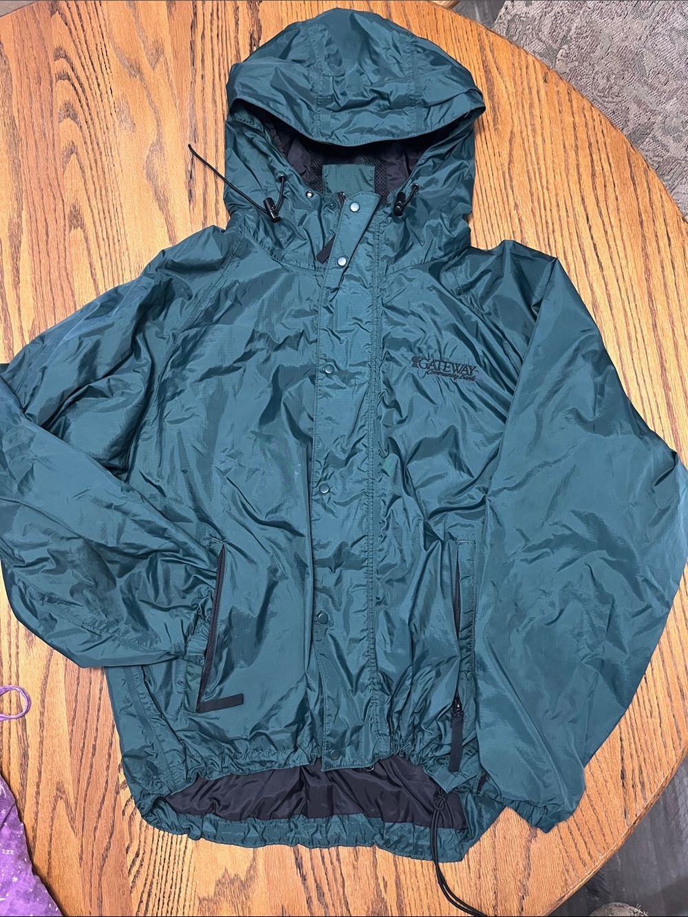 Men’s Waterproof Hooded Raincoat